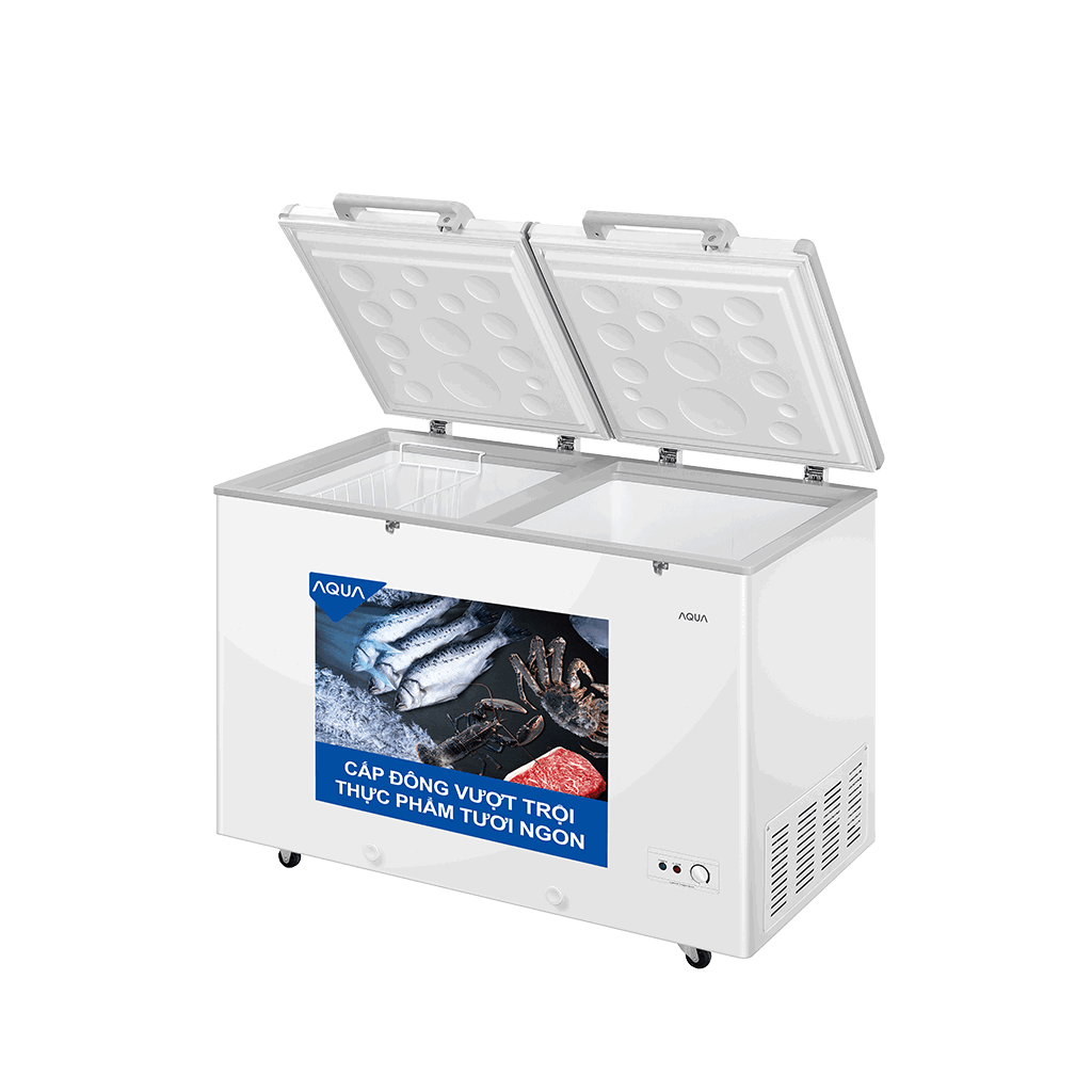 Tủ Bảo Quản Aqua 2 ngăn 365 Lít AQF-C5702E